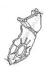 P107029 - Flasque d'étanchéité pour Porsche Cayenne / 955 / 9PA • 2006 • Cayenne v6 • Boite manuelle 6 vitesses