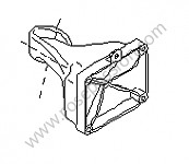 P107097 - Console pour moteur pour Porsche Cayenne / 955 / 9PA • 2003 • Cayenne v6 • Boite manuelle 6 vitesses