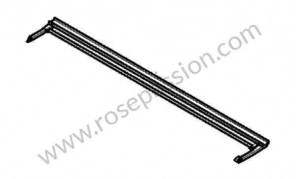 P107676 - Water drain tube for Porsche Cayenne / 957 / 9PA1 • 2009 • Cayenne gts • Manual gearbox, 6 speed
