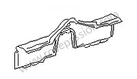 P107950 - Lining for Porsche Boxster / 986 • 2000 • Boxster s 3.2 • Cabrio • Manual gearbox, 6 speed