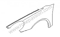 P108054 - Guardabarros para Porsche Boxster / 987 • 2005 • Boxster 2.7 • Cabrio • Caja manual de 5 velocidades