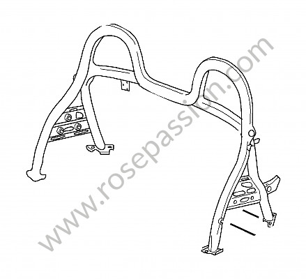 P108957 - Roll bar per Porsche Boxster / 987-2 • 2012 • Boxster 2.9 • Cabrio • Cambio pdk