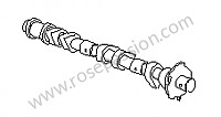 P109224 - Camshaft for Porsche Boxster / 987 • 2005 • Boxster s 3.2 • Cabrio • Automatic gearbox
