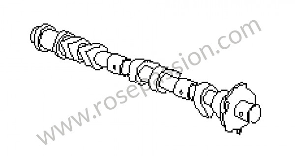 P109224 - Camshaft for Porsche Boxster / 987 • 2005 • Boxster s 3.2 • Cabrio • Automatic gearbox