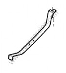 P109488 - Restraining strap for Porsche 997-1 / 911 Carrera • 2006 • 997 c4s • Coupe • Manual gearbox, 6 speed