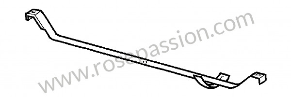 P109490 - Sangle de serrage pour Porsche 997-2 / 911 Carrera • 2012 • 997 c4s • Cabrio • Boite manuelle 6 vitesses