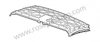 P110427 - Encadrement de pavillon pour Porsche 997-1 / 911 Carrera • 2007 • 997 c2 • Cabrio • Boite auto