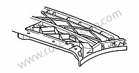 P110427 - Marco de techo para Porsche 997-2 / 911 Carrera • 2010 • 997 c4s • Cabrio • Caja pdk