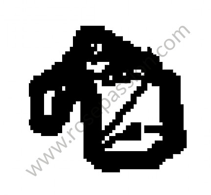 P113342 - Suporte de mancal para Porsche Cayman / 987C2 • 2012 • Cayman 2.9 • Caixa manual 6 velocidades