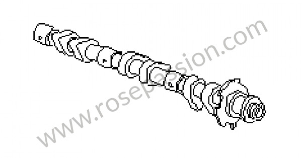 P114202 - Camshaft for Porsche Boxster / 987 • 2006 • Boxster s 3.2 • Cabrio • Automatic gearbox