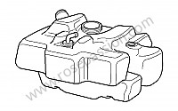P114409 - Deposito de combustivel para Porsche 997-2 / 911 Carrera • 2009 • 997 c4 • Coupe • Caixa manual 6 velocidades