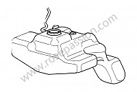 P114409 - Brandstofreservoir voor Porsche 997 Turbo / 997T2 / 911 Turbo / GT2 RS • 2012 • 997 turbo • Coupe • Manuele bak 6 versnellingen