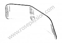 P116169 - Windschutzscheibe  für Porsche 356 pré-a • 1952 • 1500 (527) • Coupe pré a • 4-gang-handschaltgetriebe