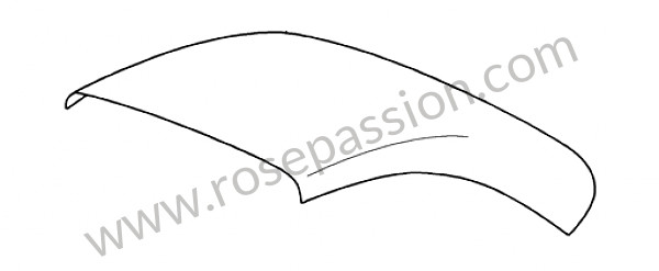 P116358 - Capota 996 997 (para 996 ou 997 especificar ano) para Porsche 997-1 / 911 Carrera • 2008 • 997 c4s • Cabrio • Caixa manual 6 velocidades