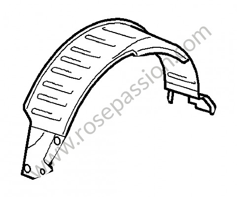 P116758 - Pasarruedas para Porsche Cayenne / 957 / 9PA1 • 2010 • Cayenne s v8 • Caja manual de 6 velocidades