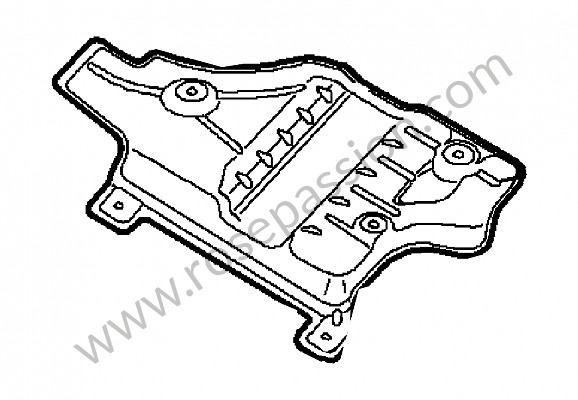 P116761 - HEAT PROTECTION PLATE XXXに対応 Porsche Cayenne / 957 / 9PA1 • 2010 • Cayenne turbo