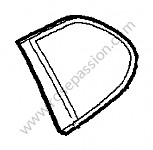 P116944 - Cristal lateral para Porsche Cayenne / 957 / 9PA1 • 2007 • Cayenne s v8 • Caja manual de 6 velocidades