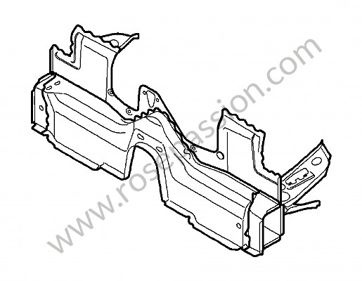 P117526 - Schottwand für Porsche Cayman / 987C2 • 2010 • Cayman s 3.4 • 6-gang-handschaltgetriebe