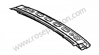 P117555 - Caixilho do tejadilho para Porsche Cayman / 987C2 • 2012 • Cayman 2.9 • Caixa manual 6 velocidades