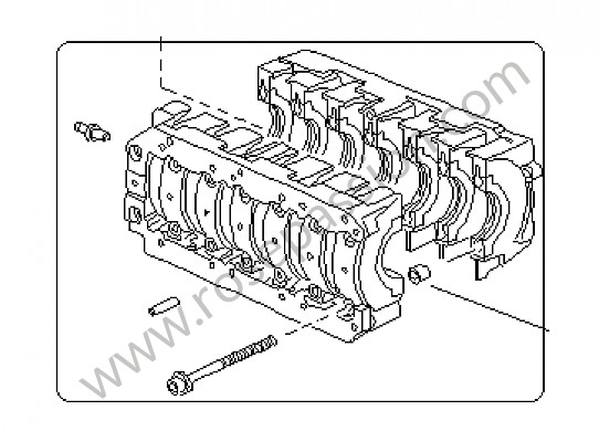 P117801 - Gear carrier for Porsche Cayman / 987C • 2008 • Cayman 2.7 • Manual gearbox, 5 speed