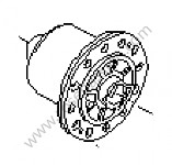 P117969 - Ausgleichgetriebe für Porsche 996 / 911 Carrera • 2001 • 996 carrera 4 • Coupe • 6-gang-handschaltgetriebe