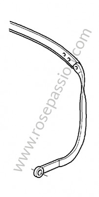 P118002 - Spriegel für Porsche 997-1 / 911 Carrera • 2005 • 997 c2s • Cabrio • 6-gang-handschaltgetriebe