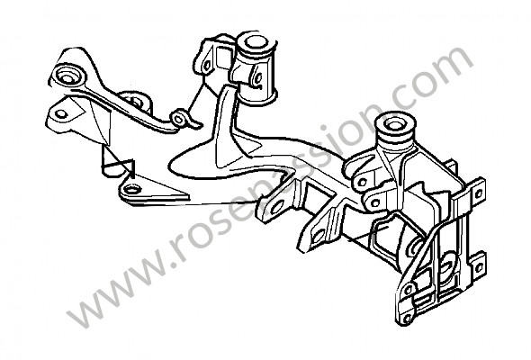 P118133 - Parte lateral para Porsche 997 GT3 / GT3-2 • 2011 • 997 gt3 rs 3.8 • Coupe • Caja manual de 6 velocidades