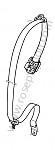 P118901 - Cinto de seguranca para Porsche 997-1 / 911 Carrera • 2007 • 997 c4s • Targa • Caixa manual 6 velocidades