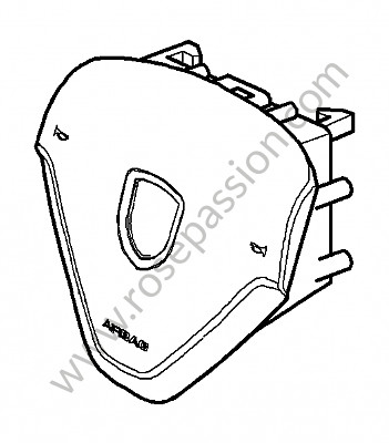 P118927 - Dispositif airbag pour Porsche 997-2 / 911 Carrera • 2012 • 997 c2s • Cabrio • Boite PDK