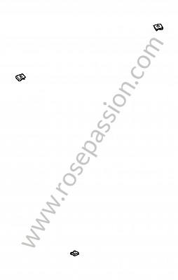 P118986 - Tuerca de chapa para Porsche 997-2 / 911 Carrera • 2012 • 997 c4 • Targa • Caja pdk