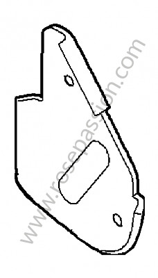 P121162 - Borgring koppelingsvorm voor Porsche Panamera / 970 • 2013 • Panamera turbo s • Bak pdk