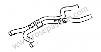P121165 - Front muffler for Porsche Cayenne / 957 / 9PA1 • 2009 • Cayenne gts • Manual gearbox, 6 speed