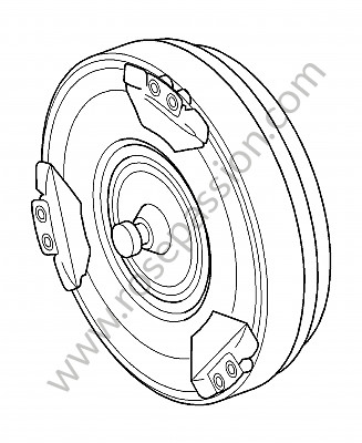 P121256 - Drehmomentwandler für Porsche Cayenne / 957 / 9PA1 • 2010 • Cayenne gts • Automatikgetriebe