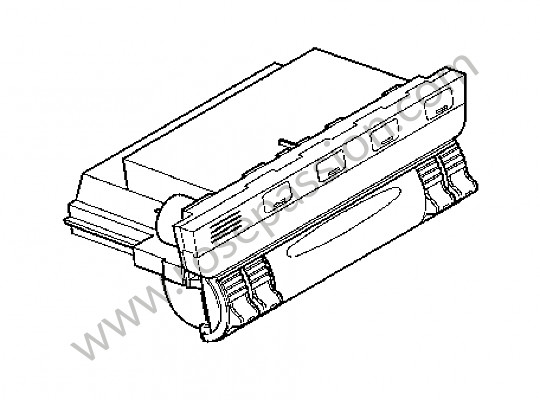 P121953 - Besturingselement voor Porsche Cayenne / 955 / 9PA • 2005 • Cayenne turbo • Automatische versnellingsbak