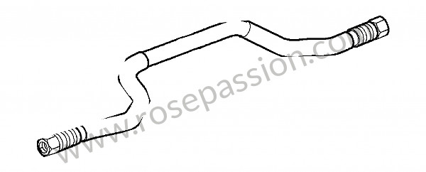 P122667 - Tubo de combustivel para Porsche 997 GT3 / GT3-2 • 2009 • 997 gt3 3.6 • Coupe • Caixa manual 6 velocidades