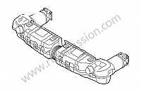 P122690 - Silencieux principal pour Porsche 997 Turbo / 997T / 911 Turbo / GT2 • 2009 • 997 turbo • Cabrio • Boite manuelle 6 vitesses
