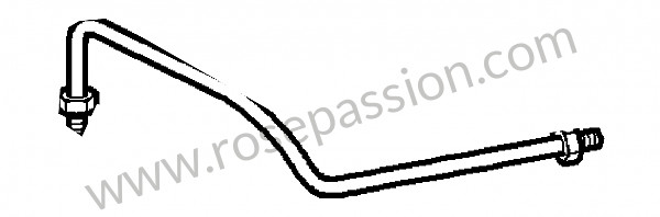 P122856 - Remleiding voor Porsche 997-2 / 911 Carrera • 2012 • 997 c2 • Cabrio • Bak pdk
