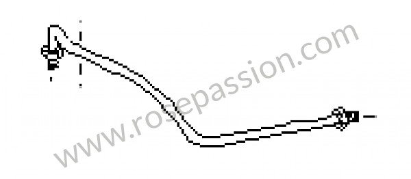 P122858 - Remleiding voor Porsche Boxster / 987 • 2007 • Boxster 2.7 • Cabrio • Manuele bak 6 versnellingen