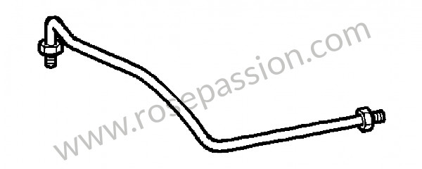 P122858 - Conducto de freno para Porsche 997-1 / 911 Carrera • 2006 • 997 c2 • Coupe • Caja manual de 6 velocidades