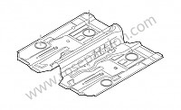 P122941 - Chapa do piso para Porsche 997-1 / 911 Carrera • 2006 • 997 c2s • Coupe • Caixa manual 6 velocidades