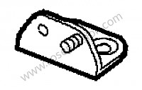 P122993 - Angulo de fijacion para Porsche 997-1 / 911 Carrera • 2007 • 997 c2 • Cabrio • Caja auto