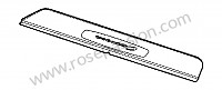 P123116 - Scuff plate for Porsche 997-1 / 911 Carrera • 2008 • 997 c4 • Targa • Automatic gearbox