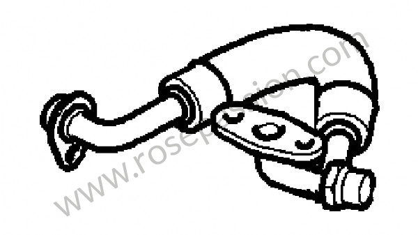 P125325 - Ölleitung für Porsche Cayenne / 957 / 9PA1 • 2008 • Cayenne turbo • Automatikgetriebe