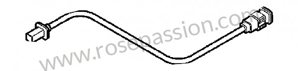 P125384 - Tramo de cables para Porsche Panamera / 970 • 2010 • Panamera 2s • Caja manual de 6 velocidades