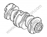 P125591 - Kurbelwelle für Porsche Cayenne / 957 / 9PA1 • 2007 • Cayenne v6 • Automatikgetriebe
