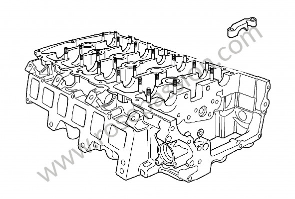P125604 - Cylinder head for Porsche Cayenne / 957 / 9PA1 • 2008 • Cayenne v6 • Automatic gearbox