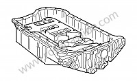 P125669 - Cubeta de aceite para Porsche Cayenne / 957 / 9PA1 • 2009 • Cayenne v6 • Caja auto