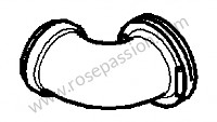 P125715 - Raccordo di aspirazione per Porsche Cayenne / 957 / 9PA1 • 2009 • Cayenne s v8 • Cambio manuale 6 marce