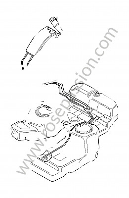 P125749 - Kraftstoffbehälter für Porsche Cayenne / 957 / 9PA1 • 2008 • Turbo e81 • Automatikgetriebe