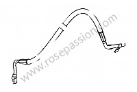 P125840 - Pressure line for Porsche Cayenne / 957 / 9PA1 • 2009 • Cayenne v6 • Automatic gearbox